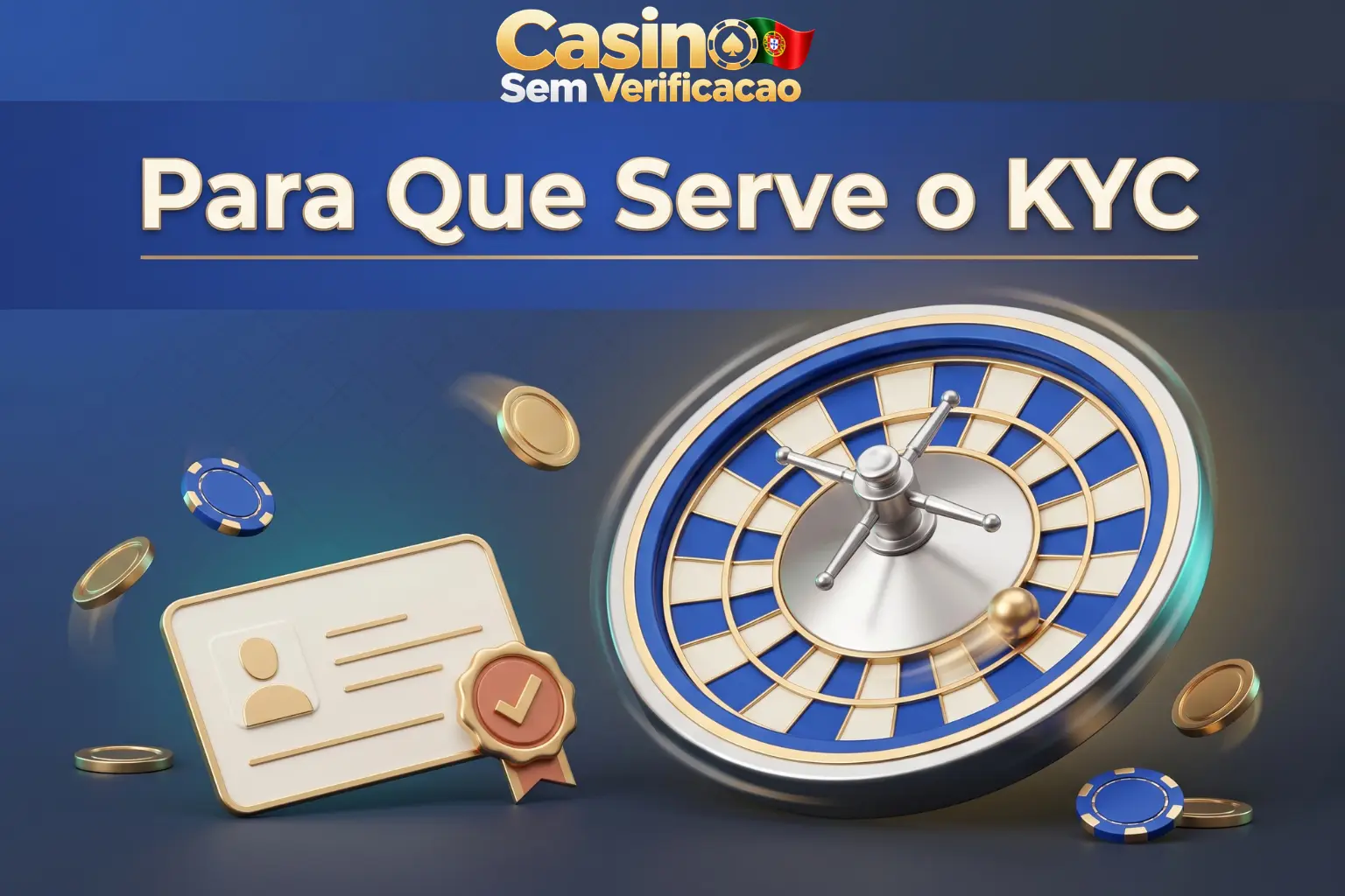 Verificação KYC protege identidade, pagamentos e jogadores em Portugal.