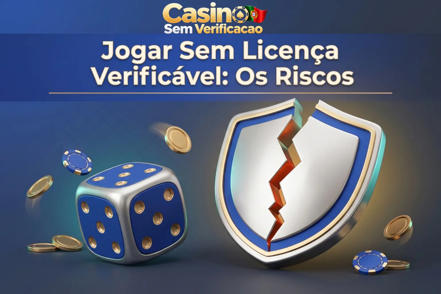 Jogar sem licença verificável aumenta riscos para jogadores online.