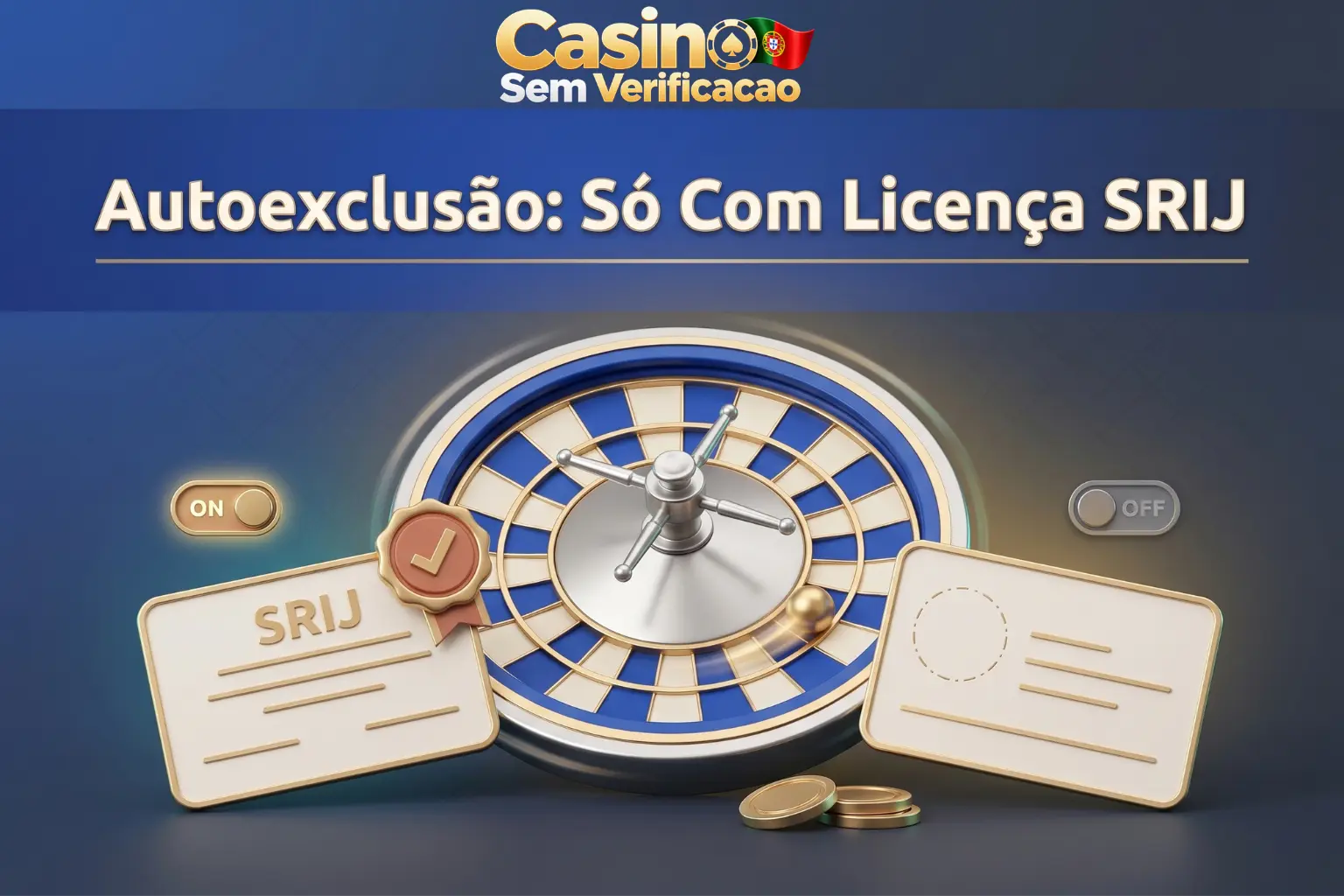 Autoexclusão SRIJ protege jogadores em todos operadores licenciados portugueses.